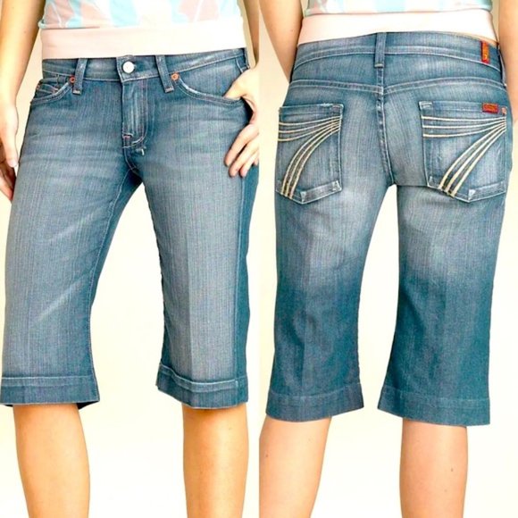 7 For All Mankind Pants - 🇺🇸 7 For All Mankind Dojo Long Shorts Made In USA